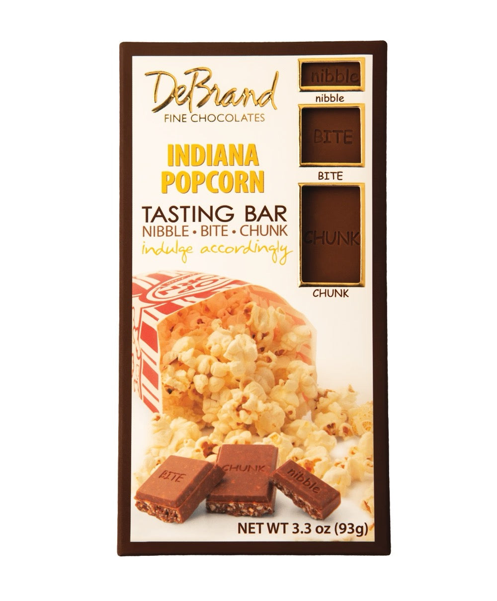 DeBrand Fine Chocolates -Indiana Popcorn Tasting Bar