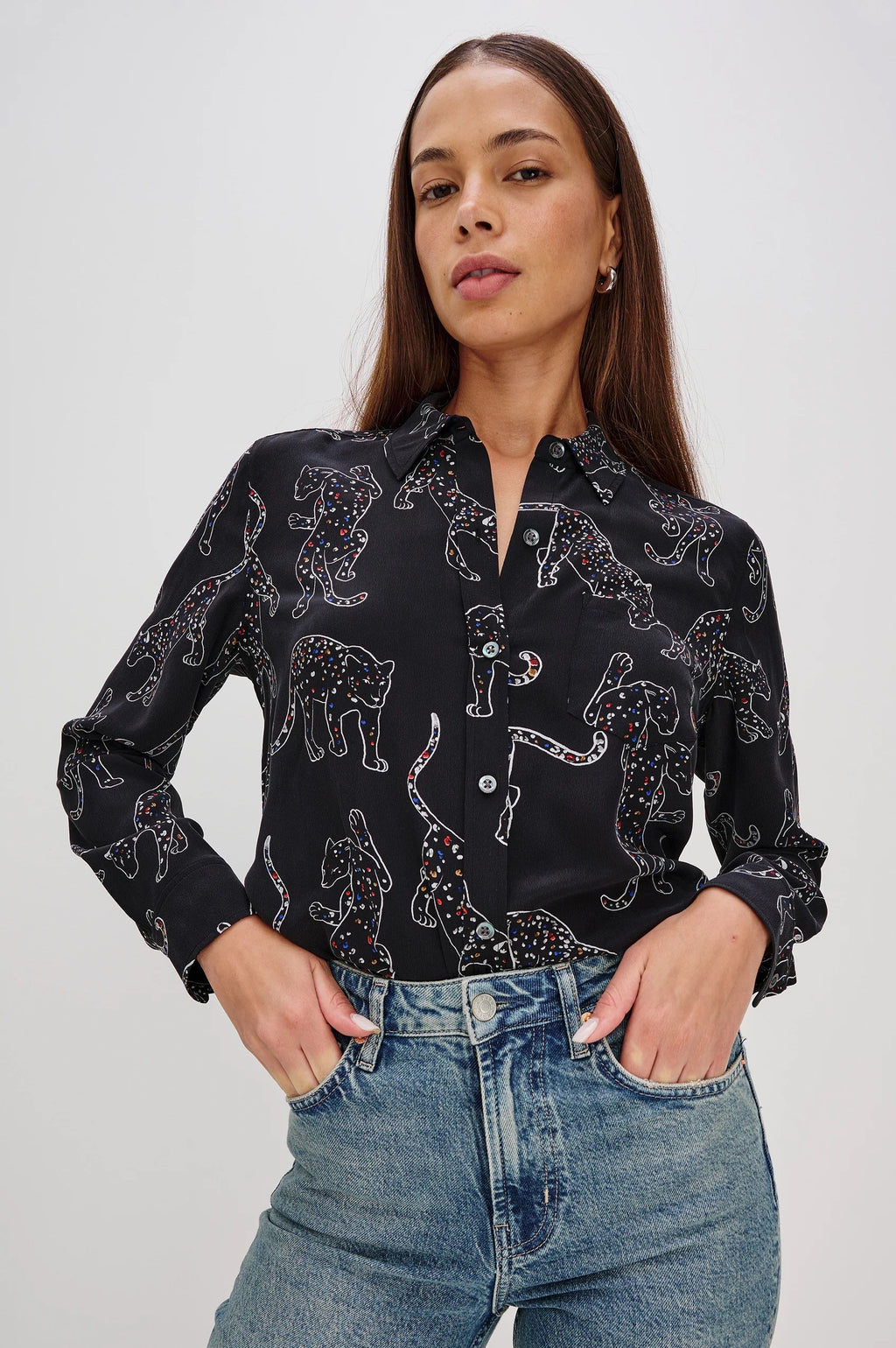 Rails - Kate Shirt / Black Jaguars