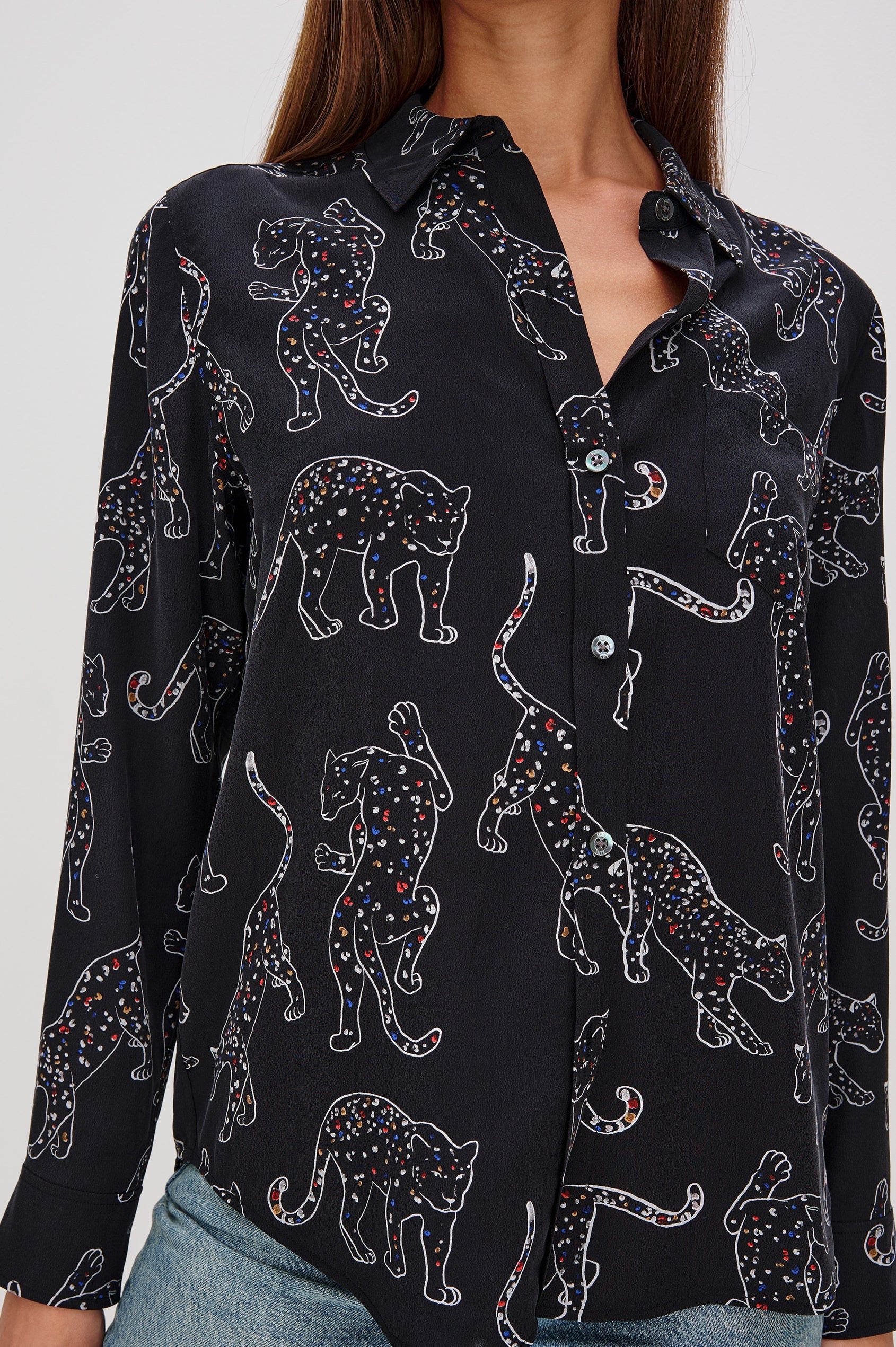 Rails - Kate Shirt / Black Jaguars