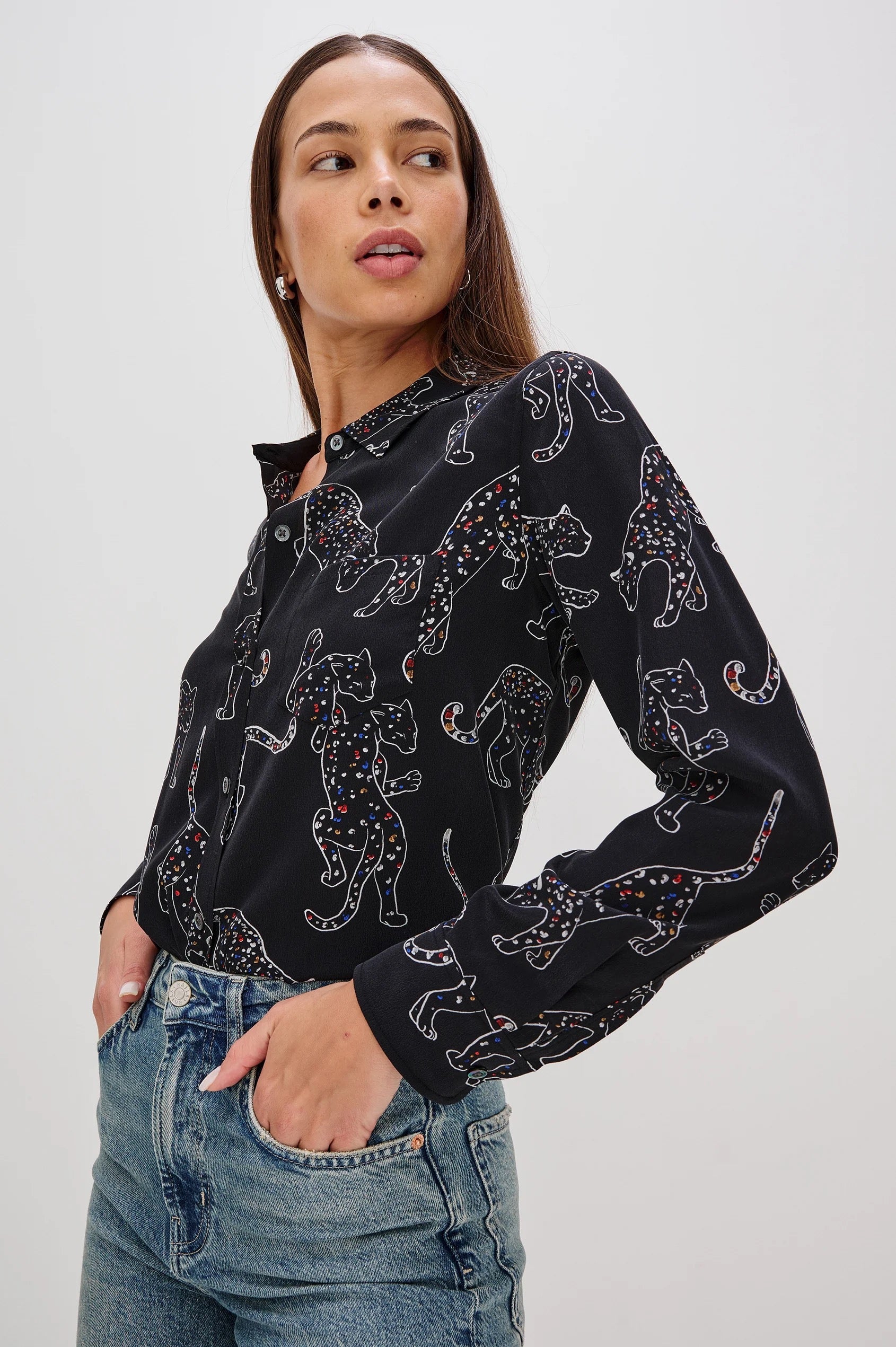 Rails - Kate Shirt / Black Jaguars