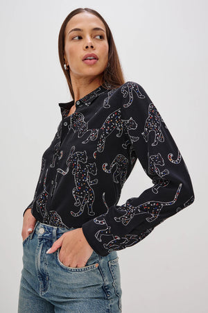 Rails - Kate Shirt / Black Jaguars