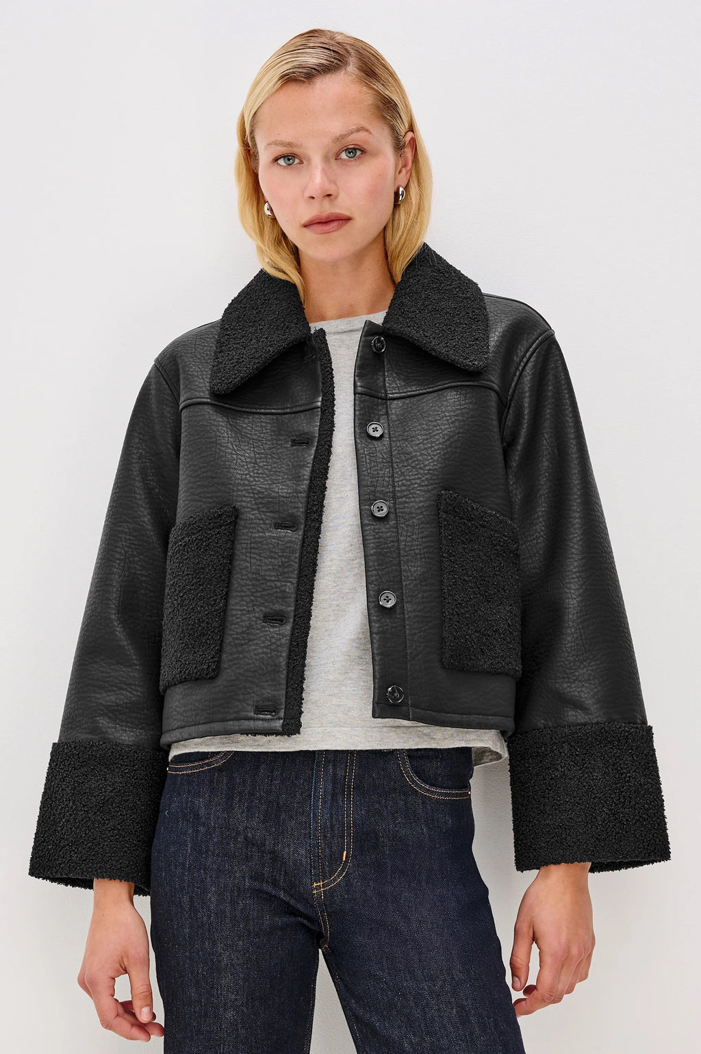Rails - Dria  Jacket / Black Sherling