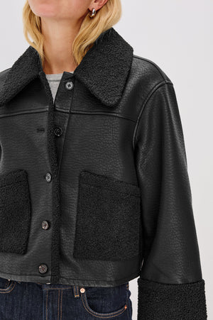 Rails - Dria  Jacket / Black Sherling
