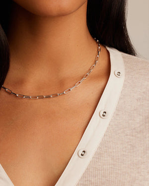 Gorjana - Parker Necklace / Silver Plated