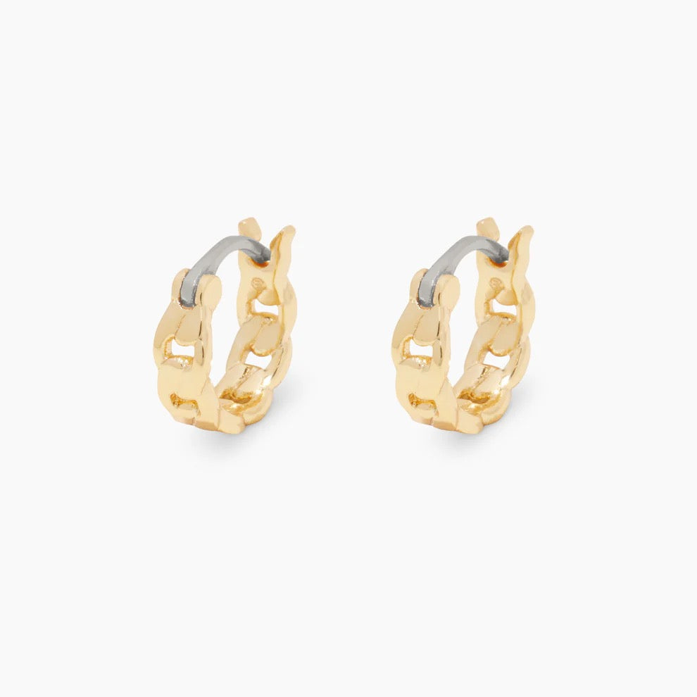 Gorjana -Wilder Huggies Earrings / Gold