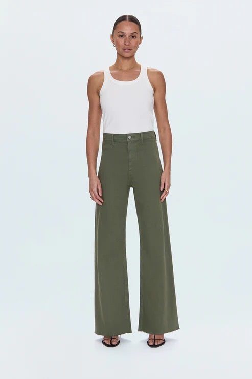 Pistola - Penny High Rise Wide Jean / Meadow