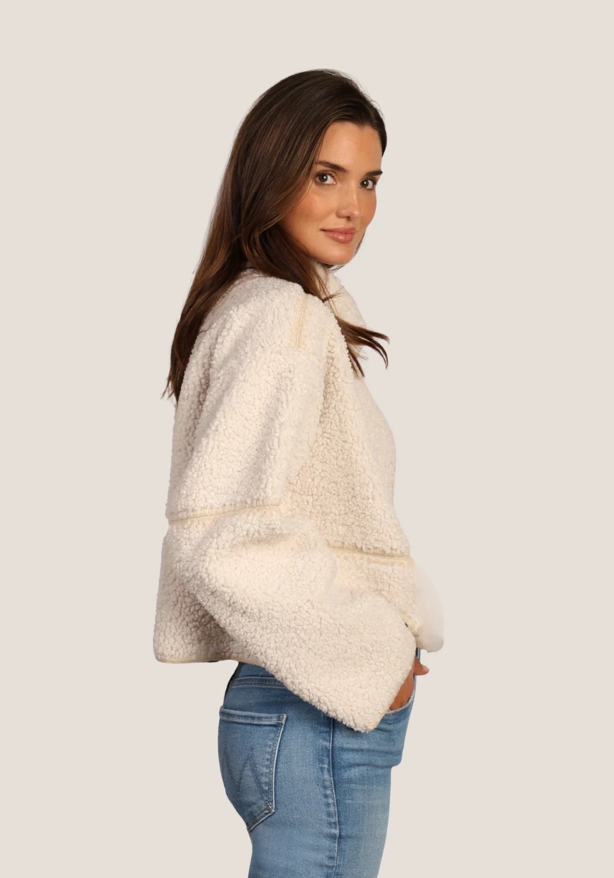 Dylan - Casey Stitch Jacket / Natural