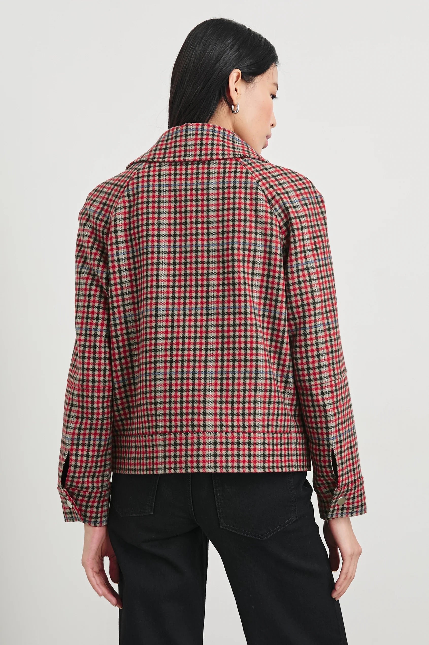 Rails - Cheyenne Jacket / Crimson Mini Check