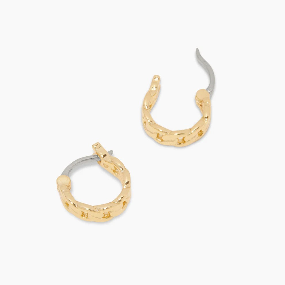 Gorjana -Wilder Huggies Earrings / Gold