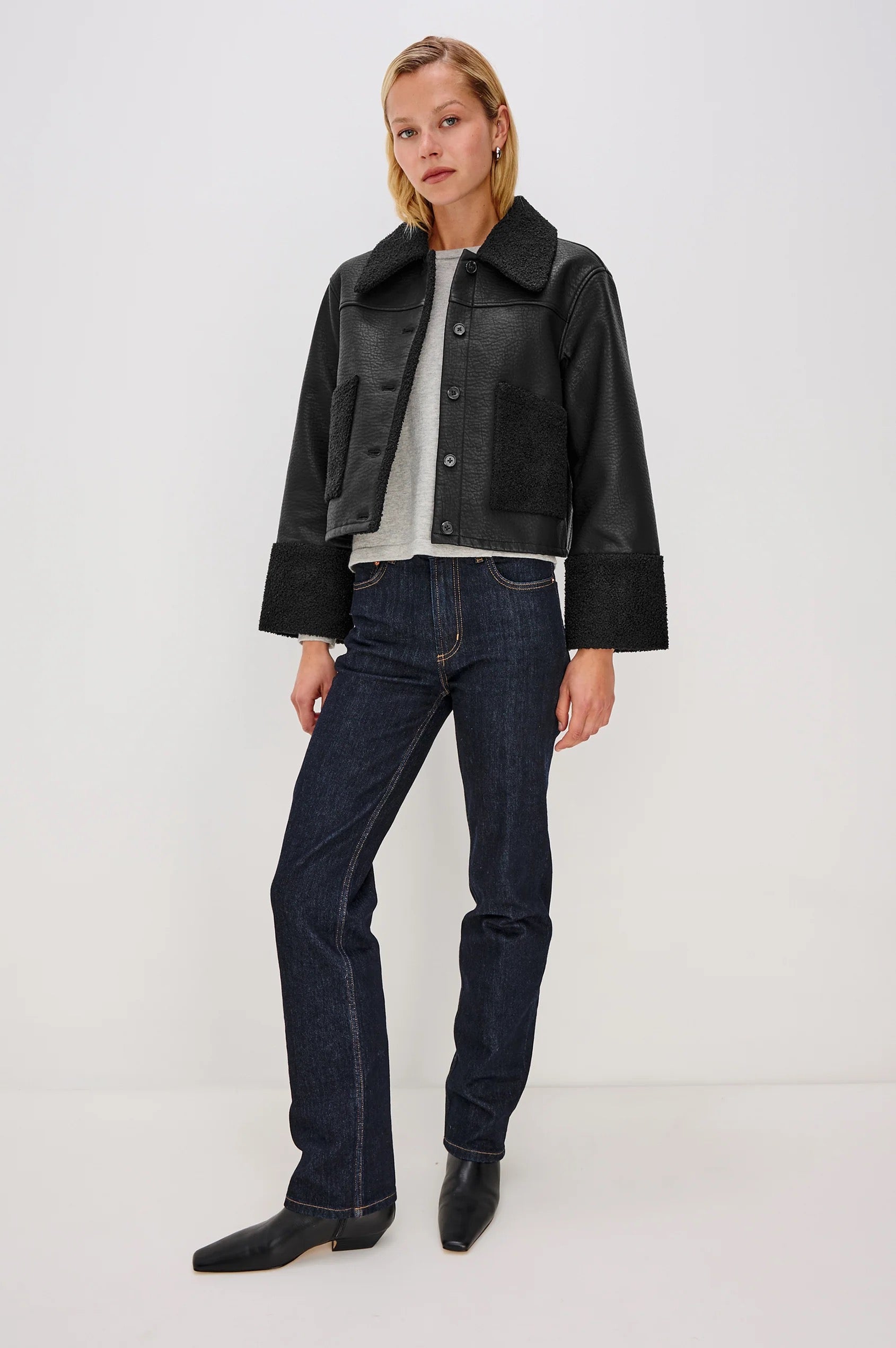 Rails - Dria  Jacket / Black Sherling