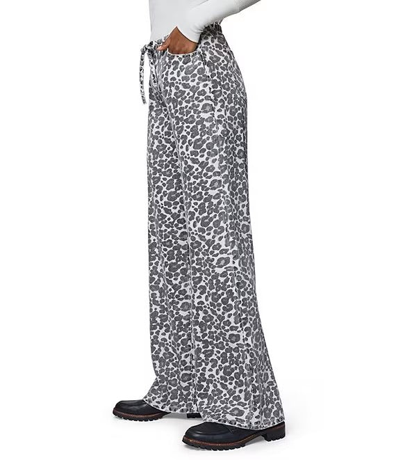 Splendid - Lounge Denim Pant / Leopard