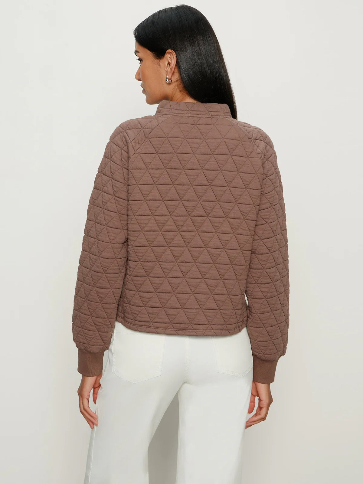 Sanctuary - Quilted Button Popover / Morel