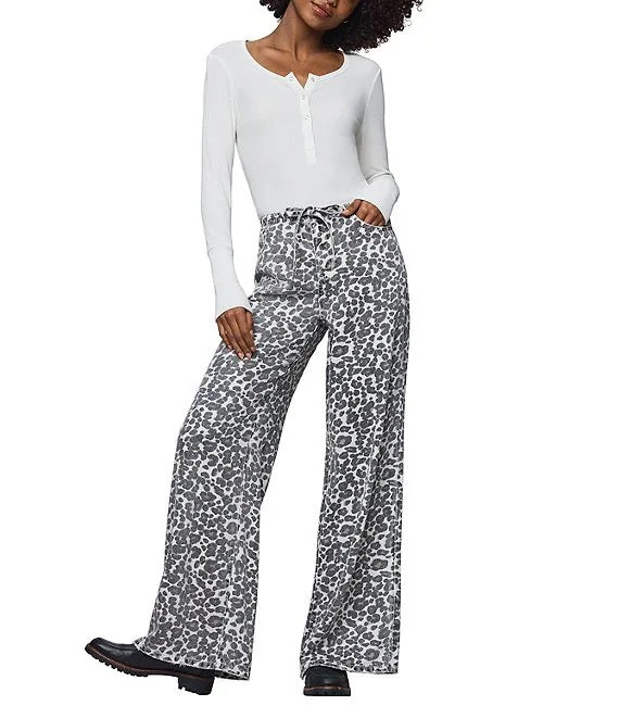 Splendid - Lounge Denim Pant / Leopard