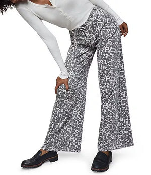 Splendid - Lounge Denim Pant / Leopard