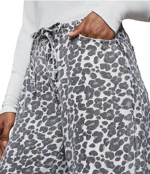 Splendid - Lounge Denim Pant / Leopard