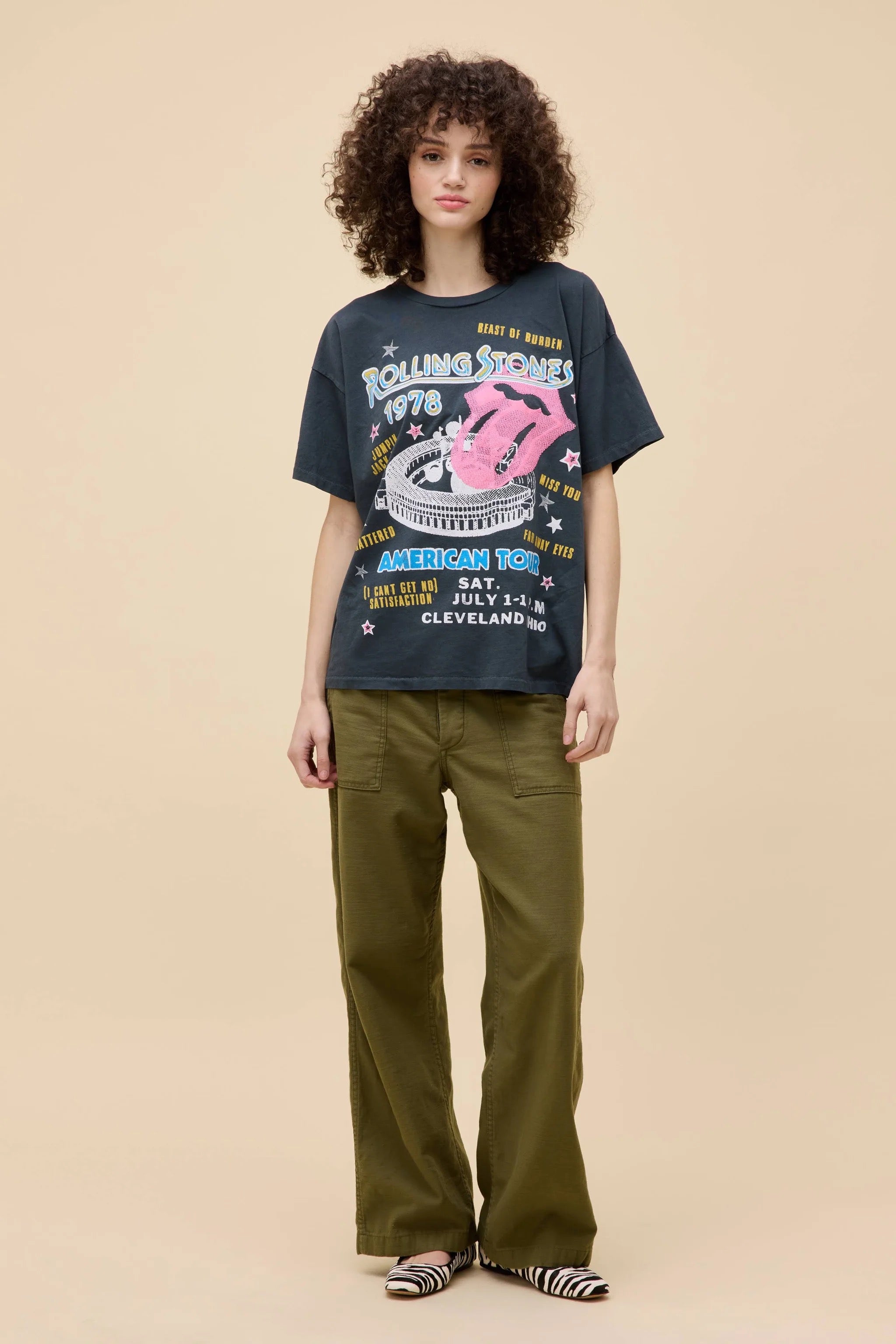 Daydreamer - Rolling Stones 1978 American Tour Tee
