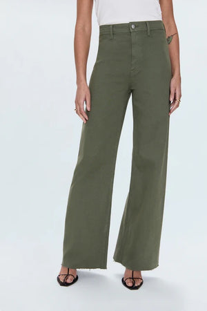 Pistola - Penny High Rise Wide Jean / Meadow