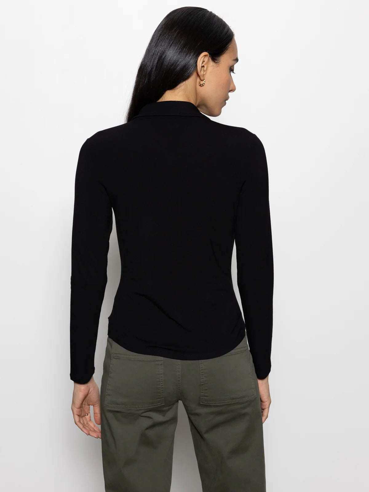 Sanctuary - Dreamgirl Lace Button Up / Black