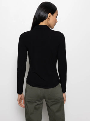 Sanctuary - Dreamgirl Lace Button Up / Black