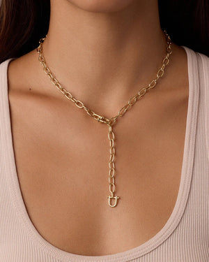 Gorjana - Atlas Lariat / 18k Gold Plated