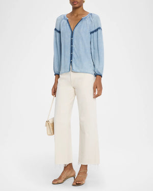 Rails - Toshi Blouse / Medium Cloud Wash
