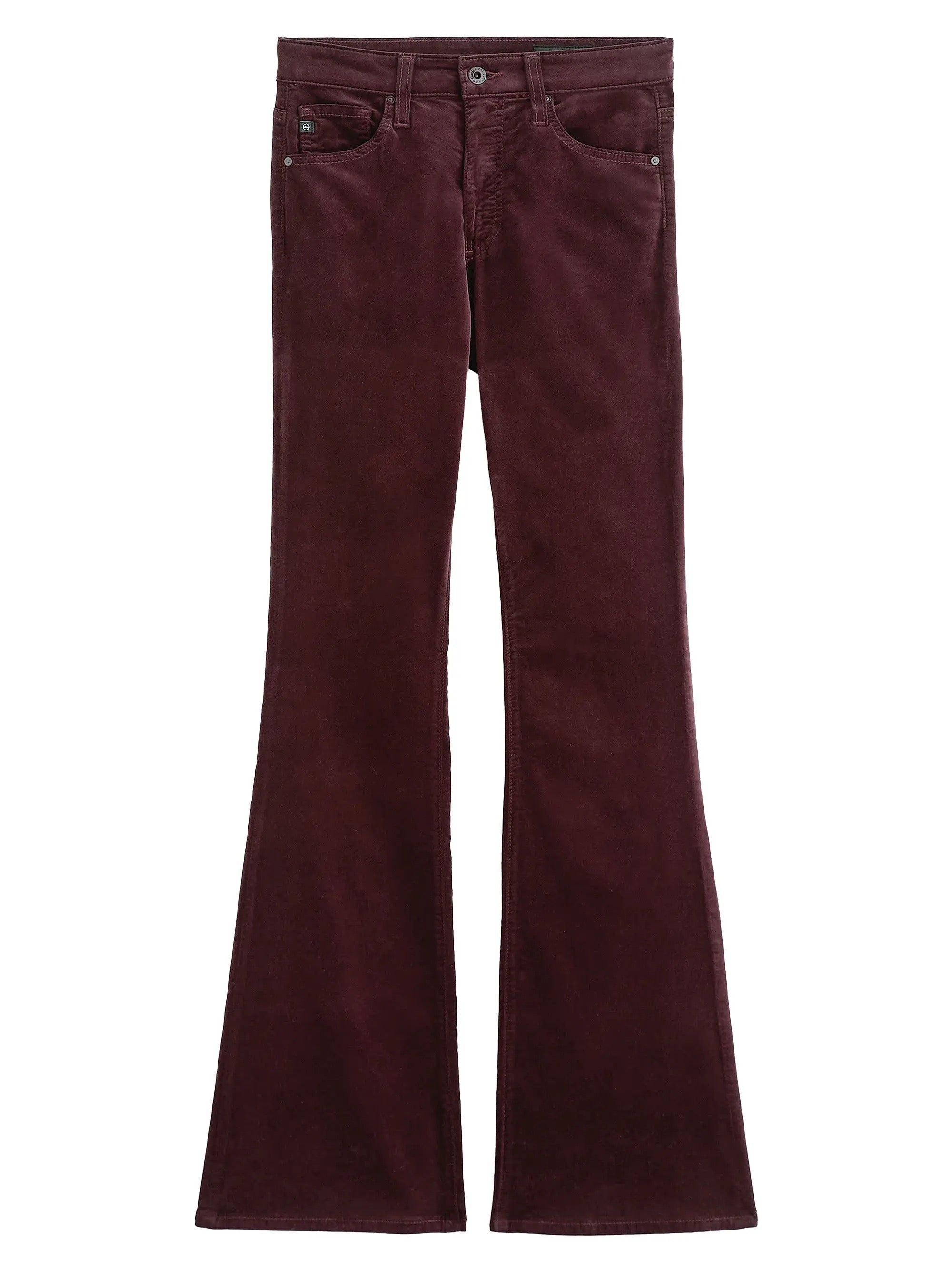 AG - Farrah Velvet Boot Jean / Winery