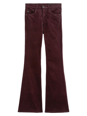 AG - Farrah Velvet Boot Jean / Winery