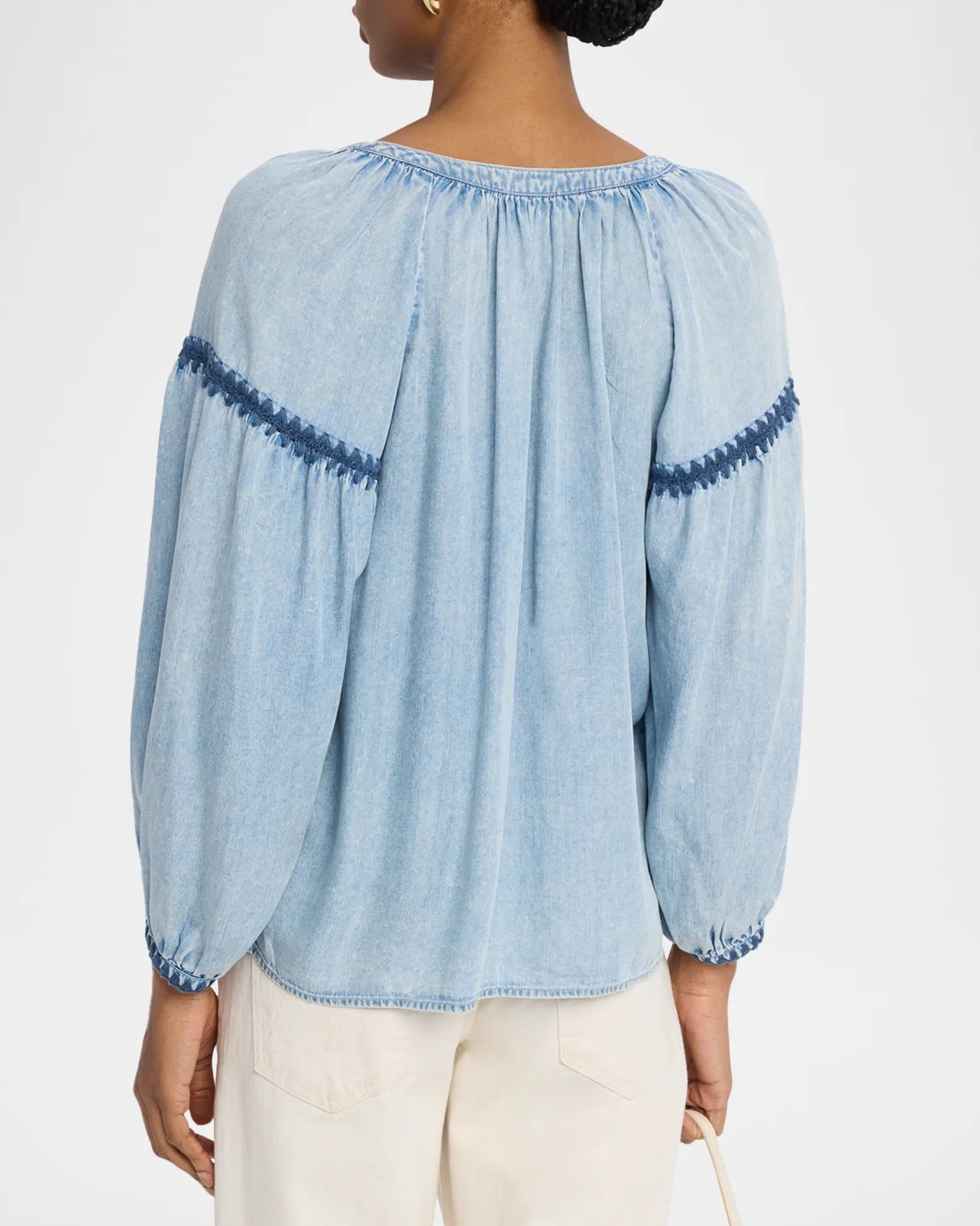 Rails - Toshi Blouse / Medium Cloud Wash