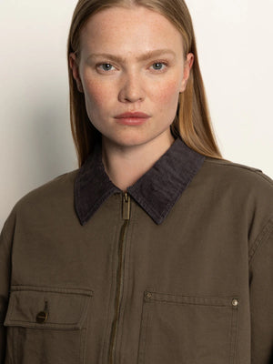Sanctuary - Barn Jacket / Burnt Olive