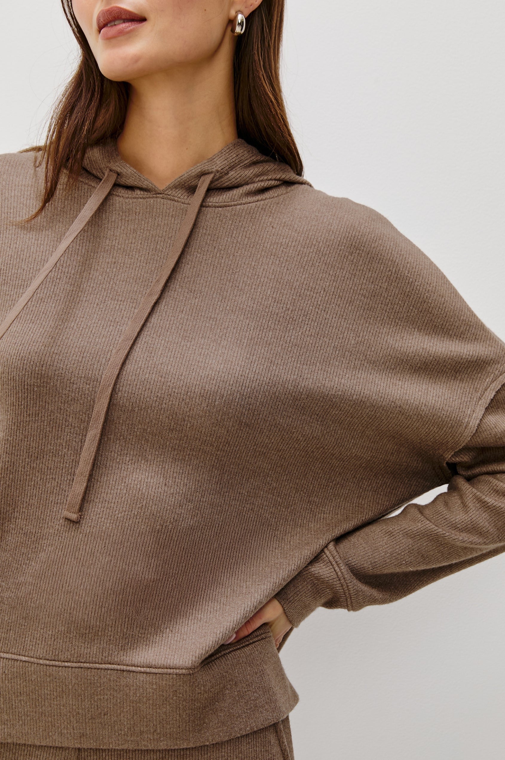 Rails - Nico Sweatshirt / Heather Latte