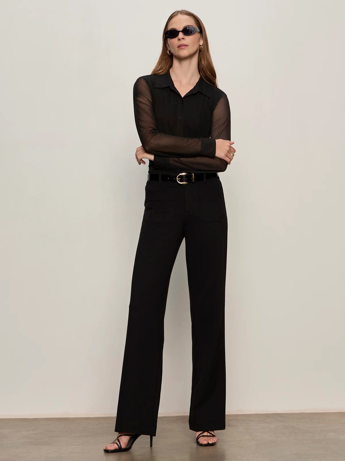 Sanctuary - Marine Ponte Pant / Black