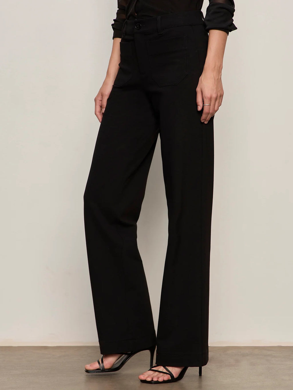 Sanctuary - Marine Ponte Pant / Black