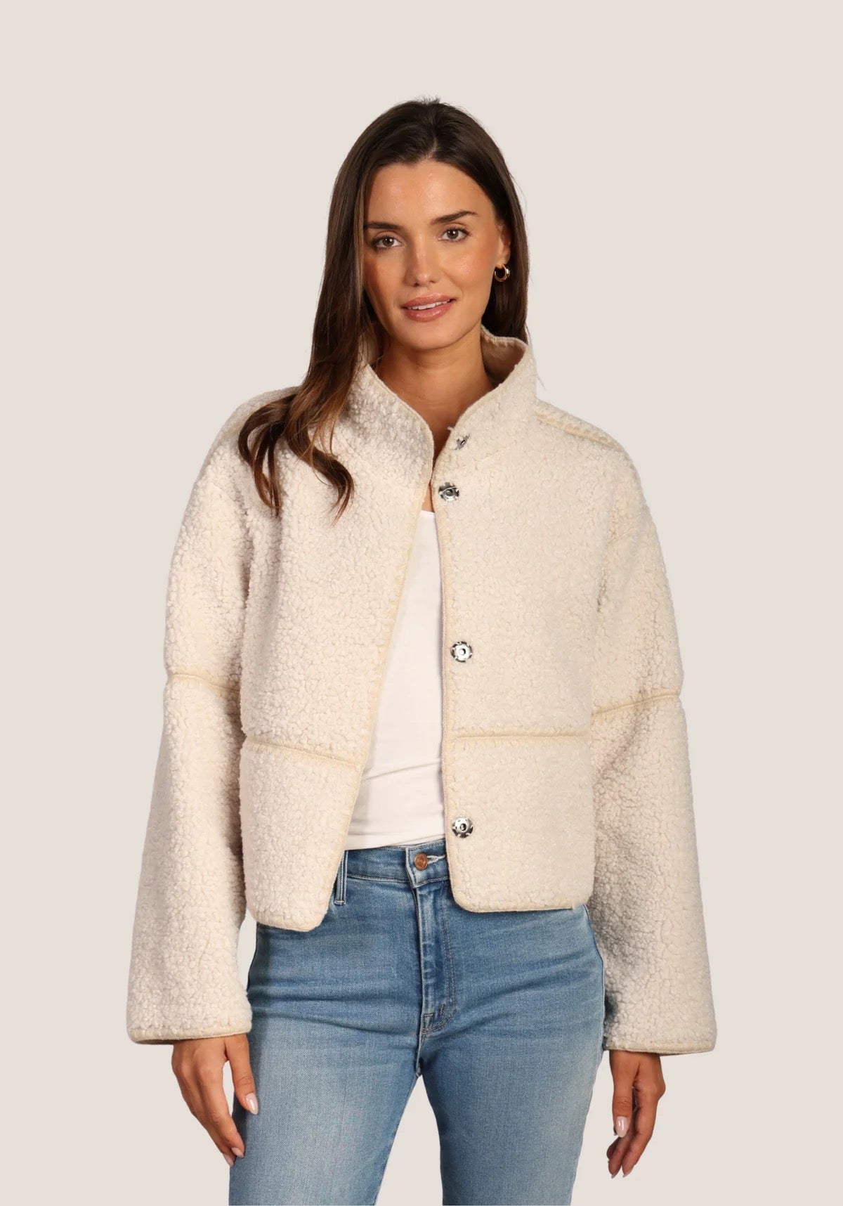 Dylan - Casey Stitch Jacket / Natural