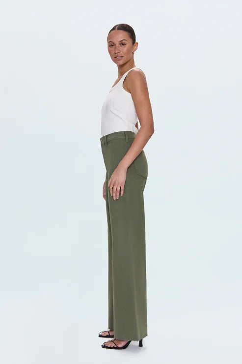 Pistola - Penny High Rise Wide Jean / Meadow