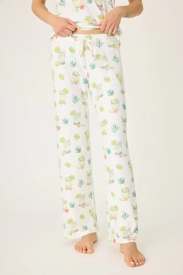PJ Salvage - Limes & Sunshine Pants / Ivory