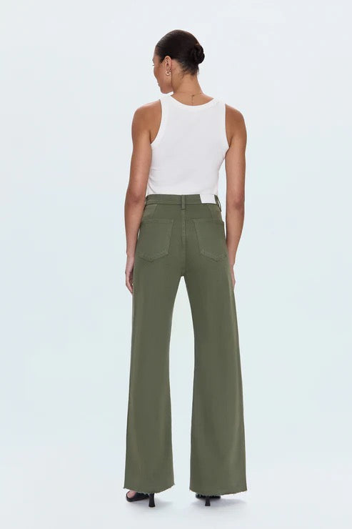 Pistola - Penny High Rise Wide Jean / Meadow