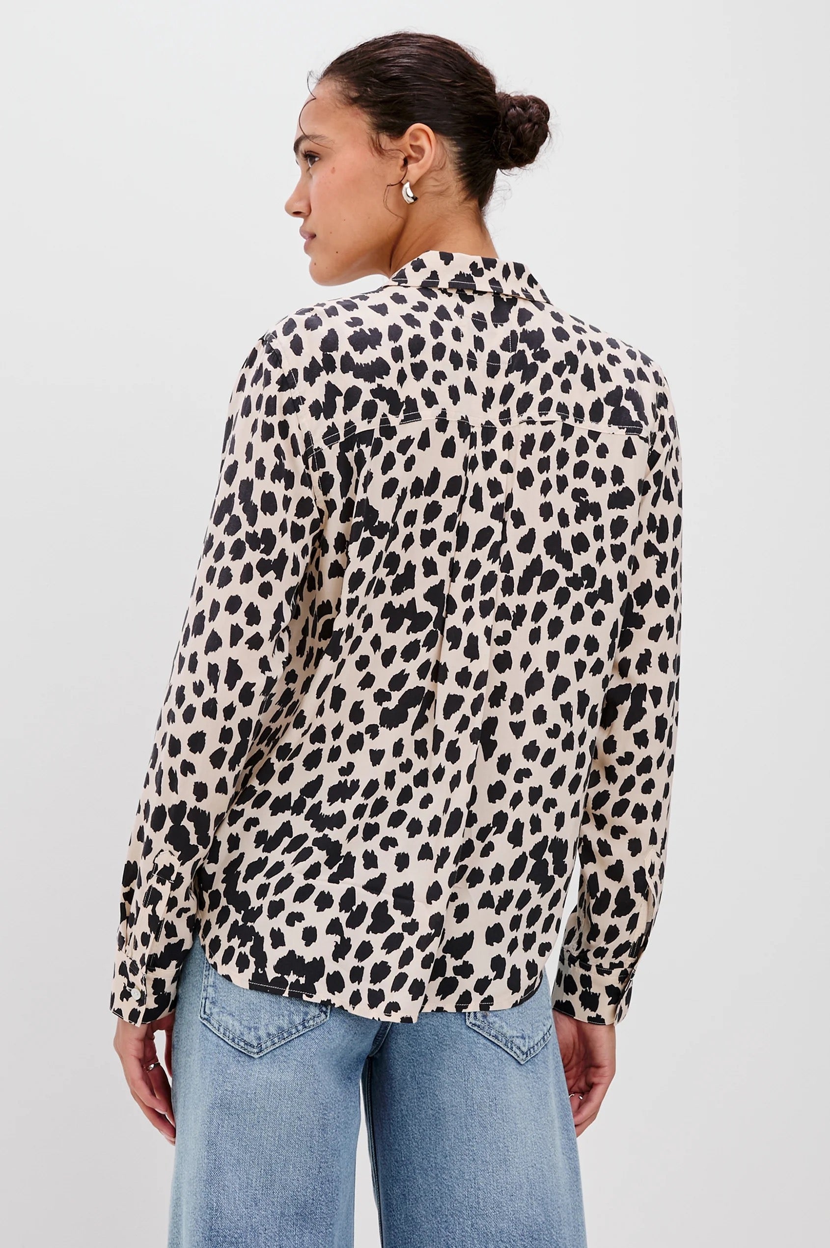 Rails - Josephine Shirt / Taupe Spotted