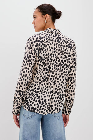 Rails - Josephine Shirt / Taupe Spotted