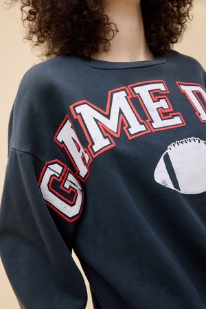Daydreamer - Game Day Sweatshirt / Vintage Black