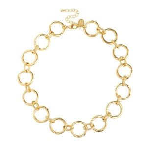 Susan Shaw - Sage Link Chain Necklace