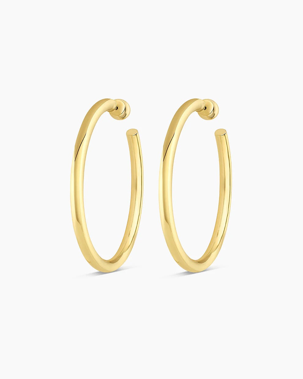 Gorjana - Carter Statement Hoops / Gold