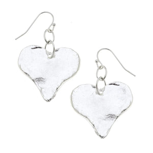 Susan Shaw - Heart Earrings
