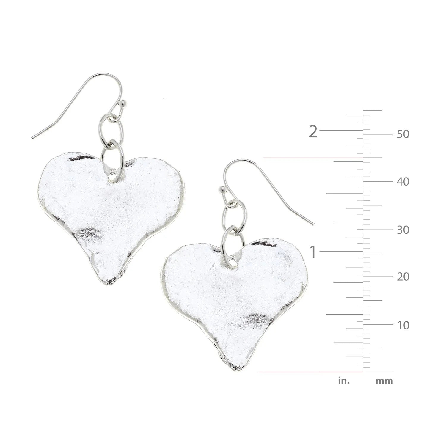 Susan Shaw - Heart Earrings
