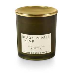 Illume - Lidded Jar Candle / Pepper & Hemp