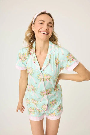 PJ Salvage - Adrian Valencia x PJS Floral / Bright Mint