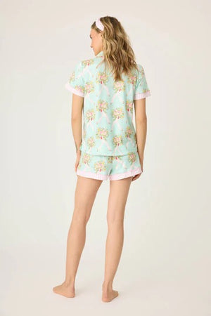 PJ Salvage - Adrian Valencia x PJS Floral / Bright Mint