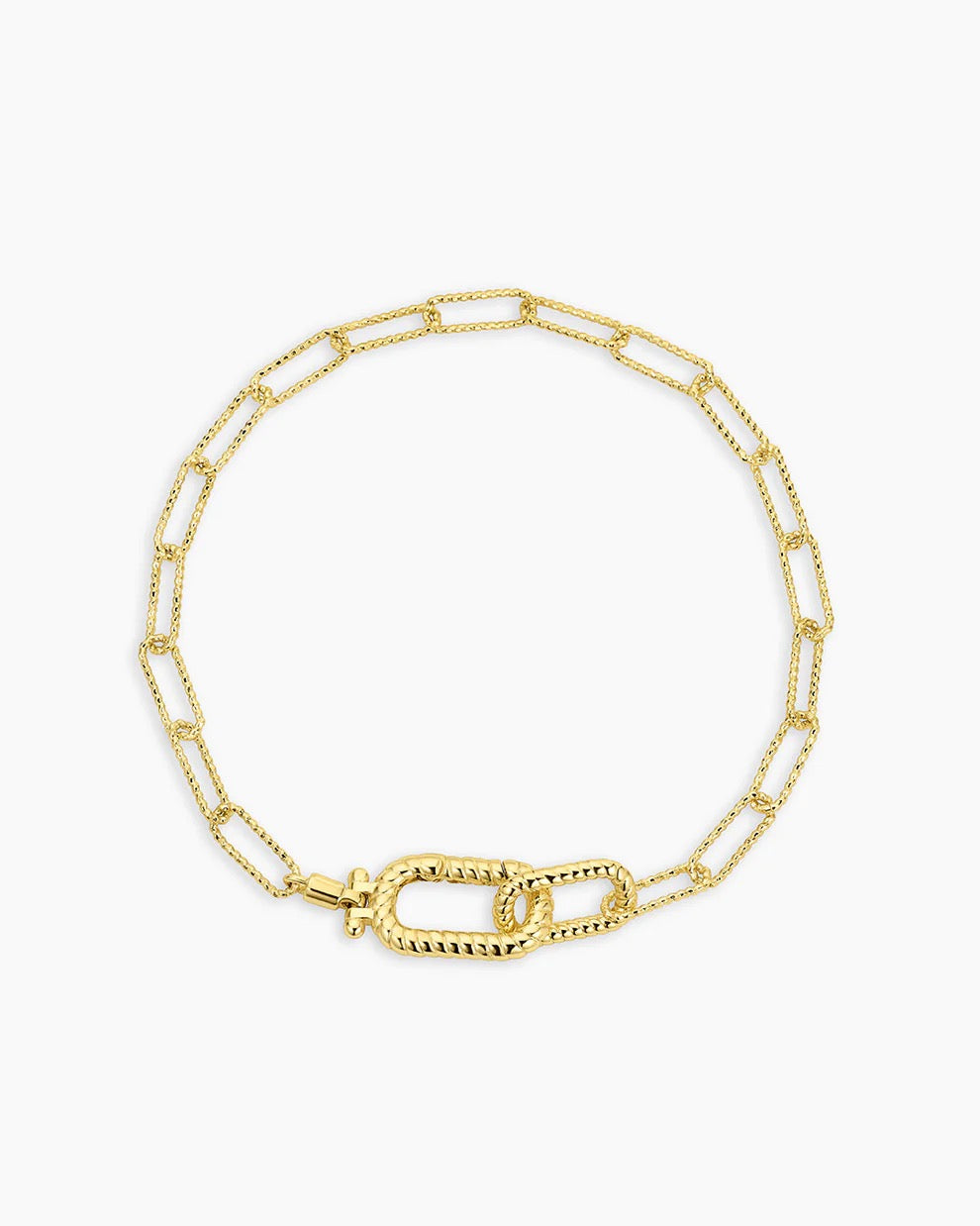 Gorjana - Crew Link Bracelet / Gold