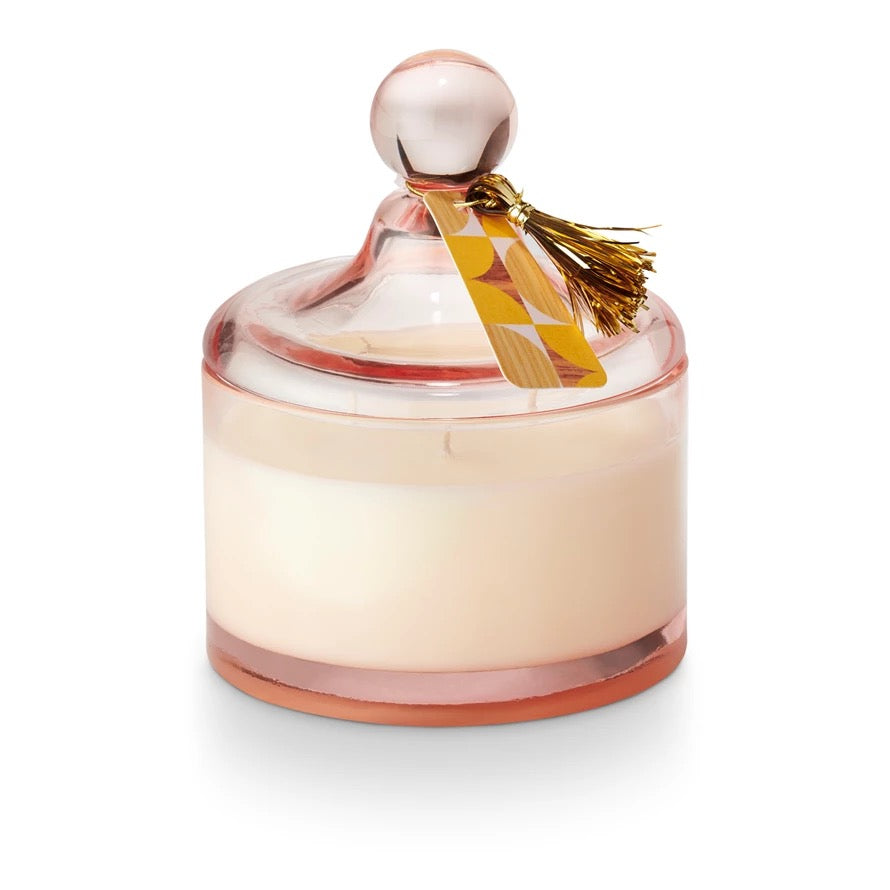 Illume - Memory Lane Lidded Glass Candle / Popcorn Garland