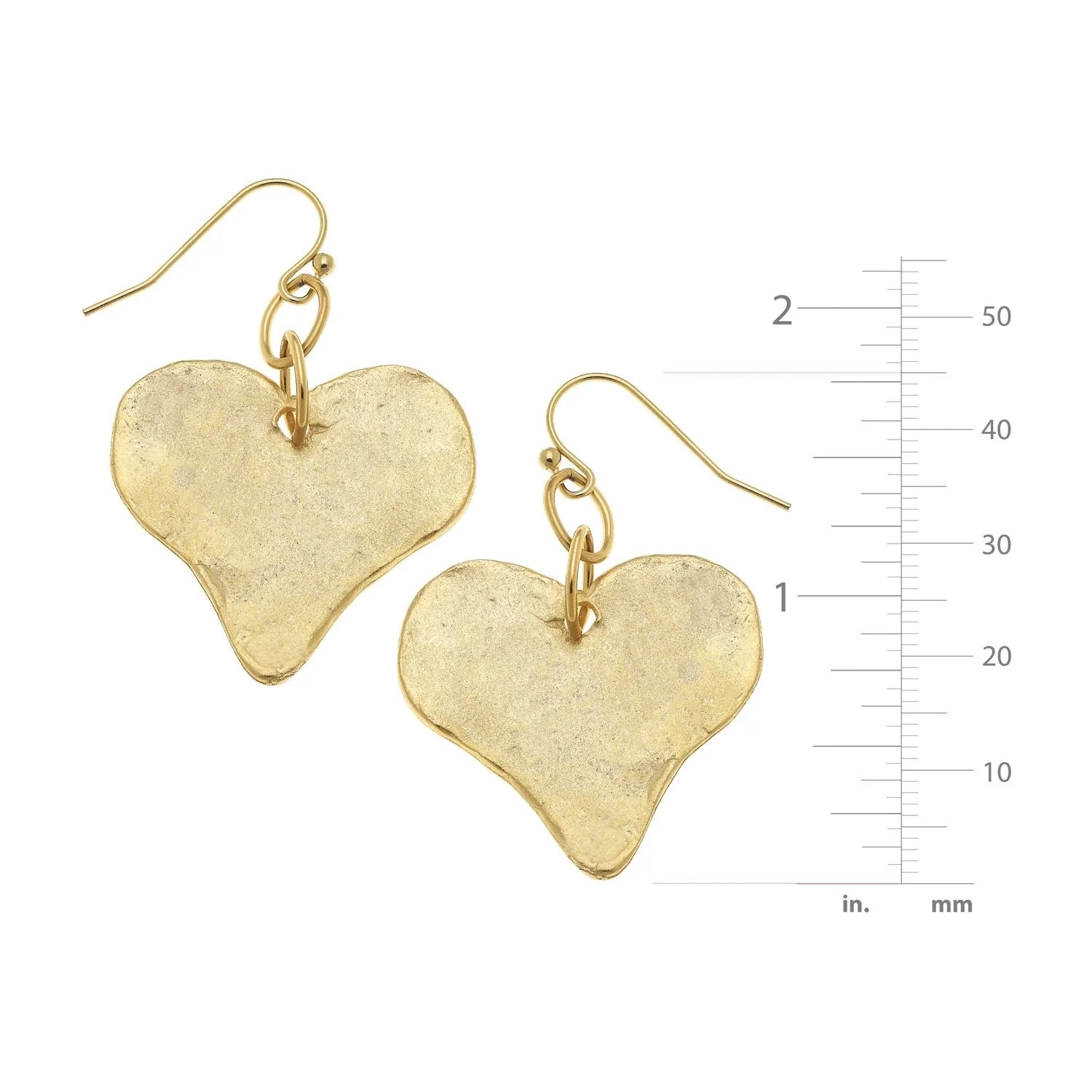 Susan Shaw - Heart Earrings