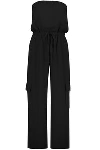 Bishop + Young - Renee Cargo Jumpsuit / Black